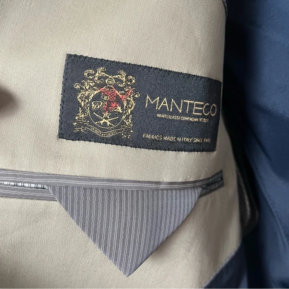 Banana Republic Sport Coat Blazer Cotton Khaki Tan Slim Fit Stretch Men’s 44R‎